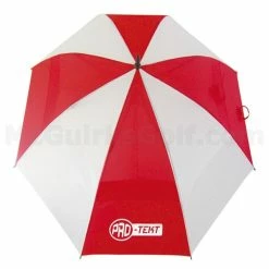 Pro-Tekt Dual Canopy Umbrella PTVM04M White - Red