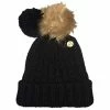 Icon Ladies PomDuo Beanie Black -Golf Accessories Sales Store CL8H0302001 L
