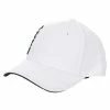DKNY Gents 3D Embroidered Cap White -Golf Accessories Sales Store DKS0024004 L