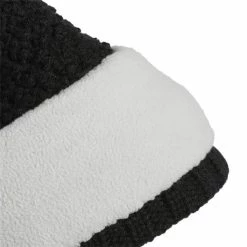 ADIDAS Ladies Lined Pom Beanie Black -Golf Accessories Sales Store DZ6601001 4 L