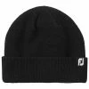 FootJoy FJ Knit Beanie Black -Golf Accessories Sales Store FH19BKTH003 L