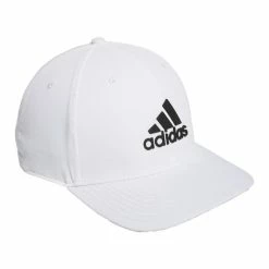 ADIDAS Gents Tour Snapback Cap White 8 ADIDAS Gents Tour Snapback Cap White -Golf Accessories Sales Store GJ8152001 1 L