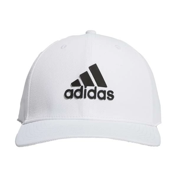 ADIDAS Gents Tour Snapback Cap White 3 ADIDAS Gents Tour Snapback Cap White