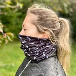 Surprizeshop Lightweight Snood Black - Grey -Golf Accessories Sales Store LS009001001 3 L