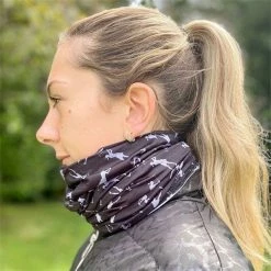 Surprizeshop Lightweight Snood Black - Grey -Golf Accessories Sales Store LS009001001 4 L