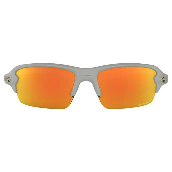 Oakley Flax XS PRIZM Glasses Matte Grey 4 Oakley Flax XS PRIZM Glasses Matte Grey - Image 2