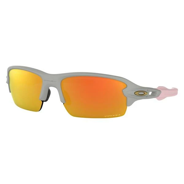 Oakley Flax XS PRIZM Glasses Matte Grey 3 Oakley Flax XS PRIZM Glasses Matte Grey