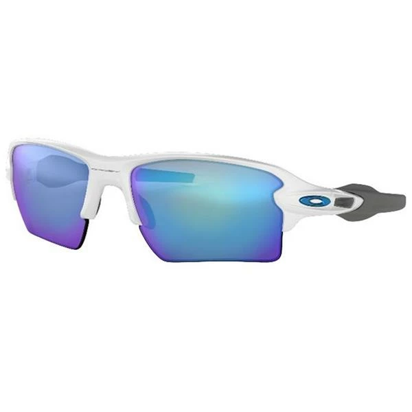 Oakley Flak 2.0 XL Polish White Glasses Prizm Sapphire 3 Oakley Flak 2.0 XL Polish White Glasses Prizm Sapphire
