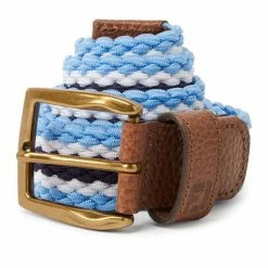 FootJoy FJ Striped Belt True Blue - Navy - White