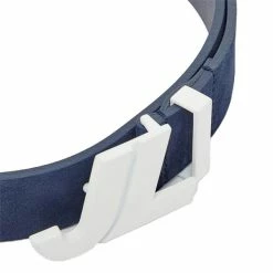 J.Lindeberg Gents Iconic Brushed Leather Golf Belt Navy -Golf Accessories Sales Store P 932419200JLINDEBERGBELTNAVYGENTSSS19 2 L
