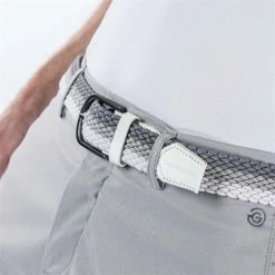 Galvin Green Gents Will Elastic Belt White (11) -Golf Accessories Sales Store P G1394GALVINGREENBELTWHITE11GENTS 3 L