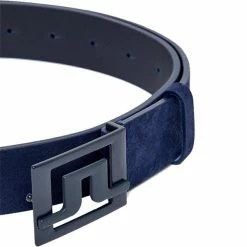 J.Lindeberg Gents Slater 40 Leather Belt Navy -Golf Accessories Sales Store P GMAC02180JLINDEBERGBELTNAVY6855GENTS 2 L
