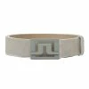 J.Lindeberg Gents Slater Golf Belt Grey -Golf Accessories Sales Store P GMAC04132JLINDEBERGBELTGREY9451GENTS L
