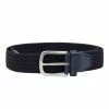 J.Lindeberg Gents Bernhard Golf Belt Navy -Golf Accessories Sales Store P GMAC04139JLINDEBERGBELTNAVY6855GENTS L