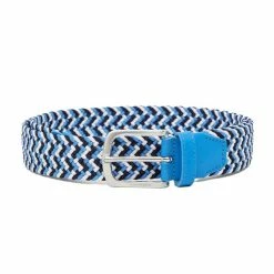 J.Lindeberg Gents Bubba Golf Belt Ocean Blue