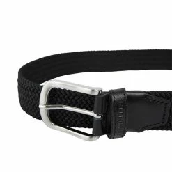 J.Lindeberg Gents Bernhard Belt Black -Golf Accessories Sales Store P GMAC07218JLINDEBERGBELTBLACK9999GENTS 2 L