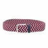 J.Lindeberg Gents Bubba Belt Barbados Cherry G131