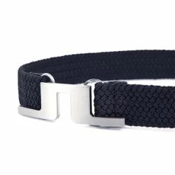 J.Lindeberg Gents Berry Braided Belt Navy -Golf Accessories Sales Store P GMAC07223JLINDEBERGBELTNAVY6855GENTS 2 L