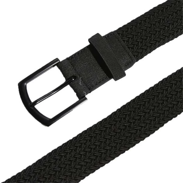 ADIDAS Gents Braided Stretch Belt Black 4 ADIDAS Gents Braided Stretch Belt Black - Image 2