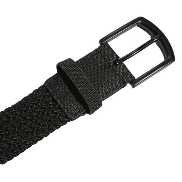 ADIDAS Gents Braided Stretch Belt Black 5 ADIDAS Gents Braided Stretch Belt Black - Image 3