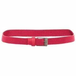 Green Lamb Ladies Desiree Stretch Belt Red