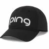 Ping Ladies Tour Delta Cap Black White