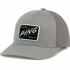 Ping One Putt Cap 211 Silver Black
