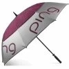 Ping Ladies Double Canopy Umbrella Silver -Golf Accessories Sales Store PI9H0503002 L