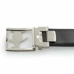 Original Penguin Gents Reversible Leather PB Belt White 100 -Golf Accessories Sales Store PN06000G002 2 L