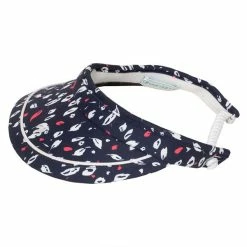Green Lamb Mallory Printed Coil Visor Leaf Print