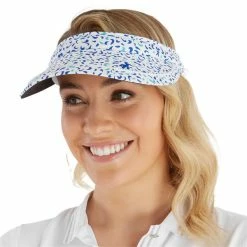 Green Lamb Mallory Printed Coil Visor Terrazo Print -Golf Accessories Sales Store SG23978004 3 L