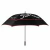 Titleist Tour Double Canopy Umbrella Black - Red
