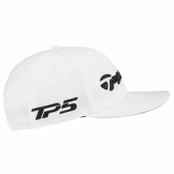 TaylorMade Tour Flatbill Cap White -Golf Accessories Sales Store TA22H0303001 3 L