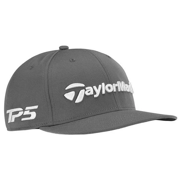 TaylorMade Tour Flatbill Cap Charcoal 8 TaylorMade Tour Flatbill Cap Charcoal - Image 6