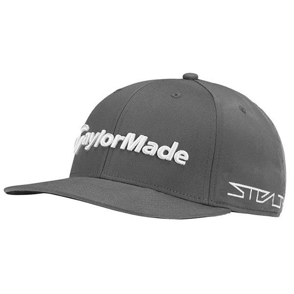 TaylorMade Tour Flatbill Cap Charcoal 3 TaylorMade Tour Flatbill Cap Charcoal