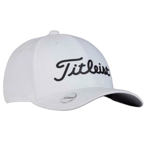 Titleist Junior Player Perf B/M Cap White Black 3 Titleist Junior Player Perf B/M Cap White Black