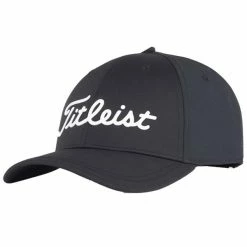 Titleist Junior Player Perf B/M Cap Black White 8 Titleist Junior Player Perf B/M Cap Black White -Golf Accessories Sales Store TH22AJRPBME002 2 L
