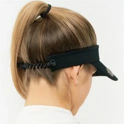 Surprizeshop Plain Visor Black -Golf Accessories Sales Store TV009002001 2 L