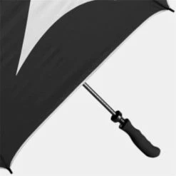 Mizuno Tour Twin Canopy Umbrella Black White 7 Mizuno Tour Twin Canopy Umbrella Black White -Golf Accessories Sales Store UMB19P002 2 L