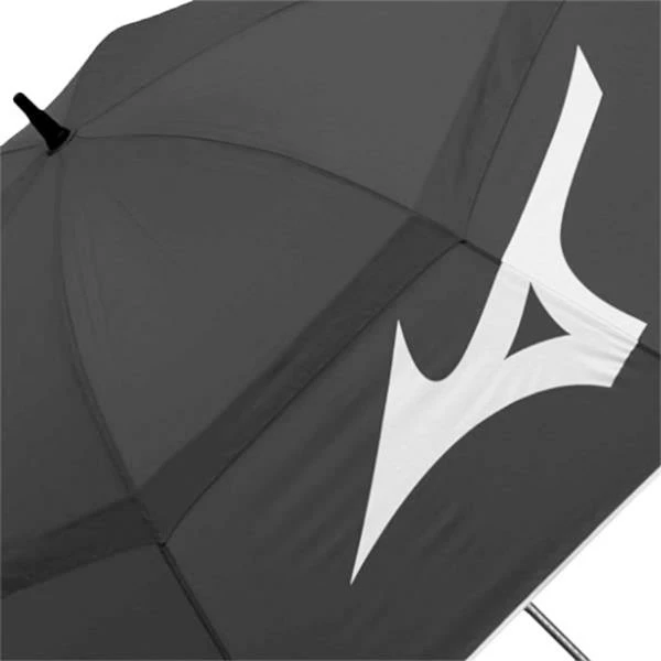 Mizuno Tour Twin Canopy Umbrella Black White 4 Mizuno Tour Twin Canopy Umbrella Black White - Image 2