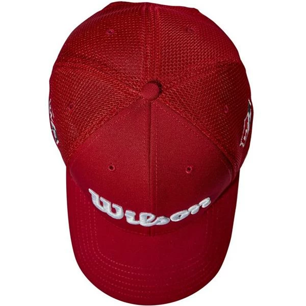 Wilson Tour Mesh Cap Red 5 Wilson Tour Mesh Cap Red - Image 3